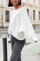 DOUCEUR Blanco - Jersey holgado