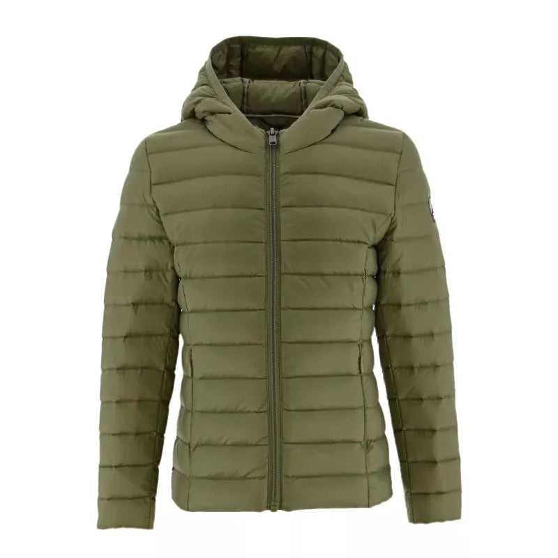 Carla Basic Hooded Puffer Jacket - Green - Kids