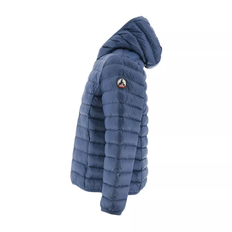 Hugo Basic Hooded Down Jacket - Blue - Children