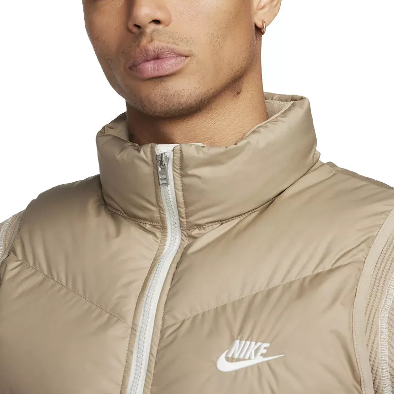 Storm-Fit Windrunner Sleeveless Puffer Jacket - Beige