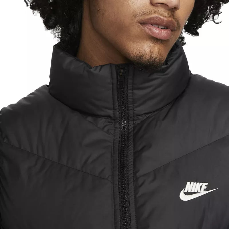 Chaqueta de plumas Storm-Fit Windrunner sin mangas - Negro