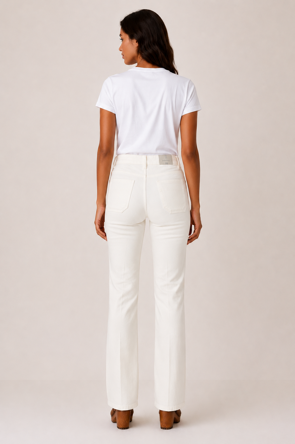 Menilmontant Sunset Drill Jeans - Ecru