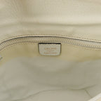 Le Seau Céline Cuir Blanc