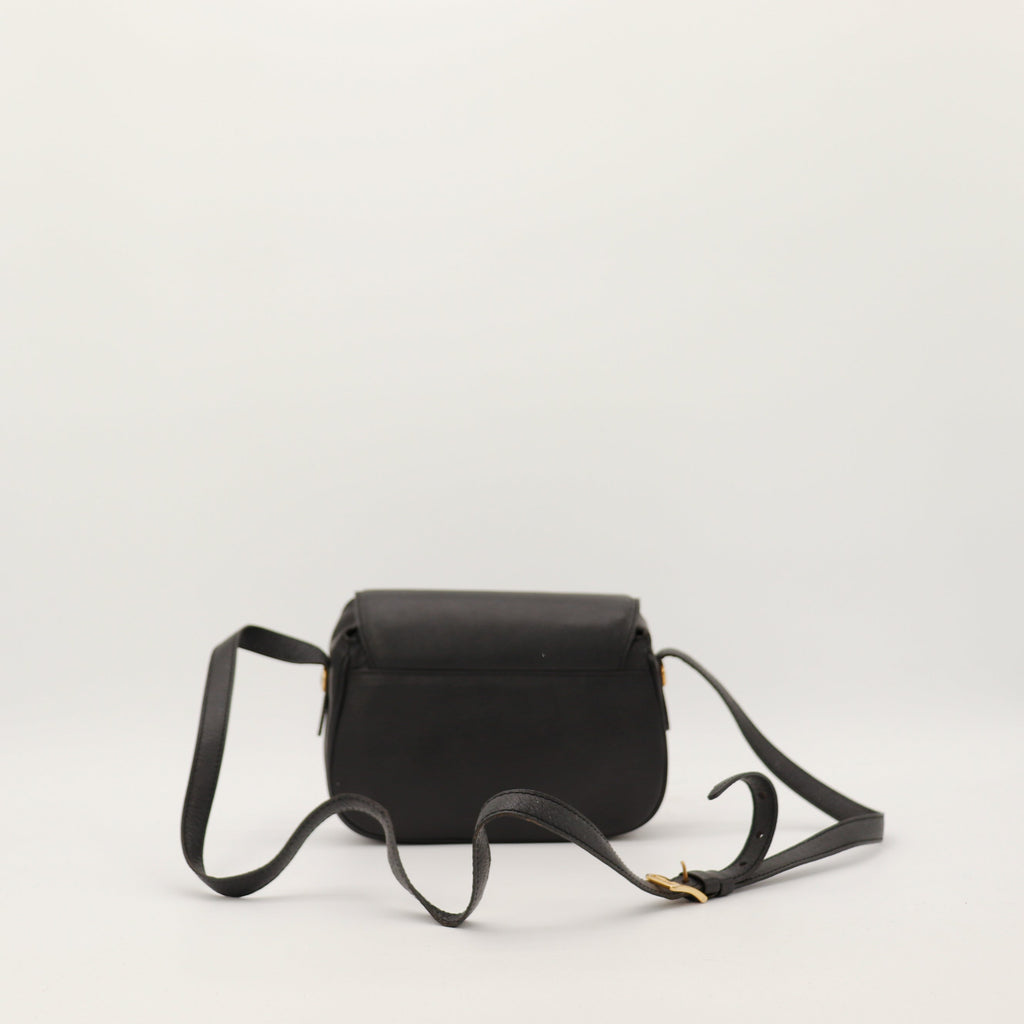 La Sacoche Triomphe Cuir Noir Céline