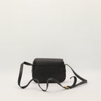 La Sacoche Triomphe Cuir Noir Céline