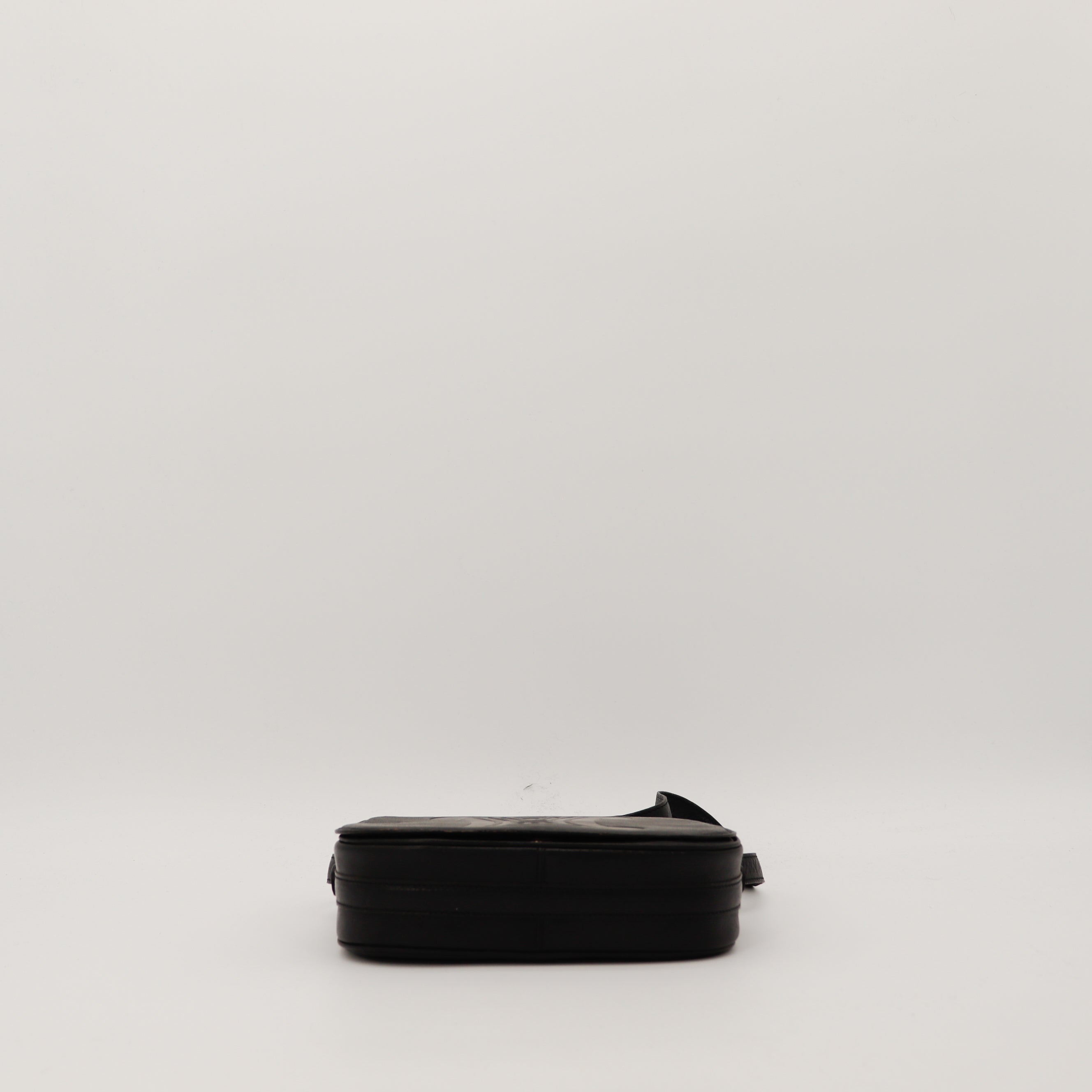 La Sacoche Triomphe Cuir Noir Céline