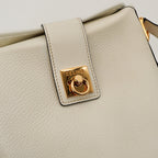 Le Seau Céline Cuir Blanc