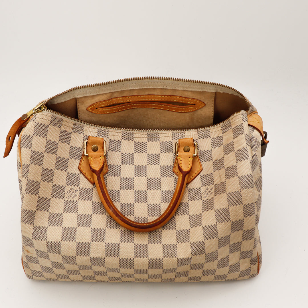 Le Speedy 30 Damier Azur Louis Vuitton