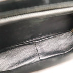 La Sacoche Triomphe Cuir Noir Céline