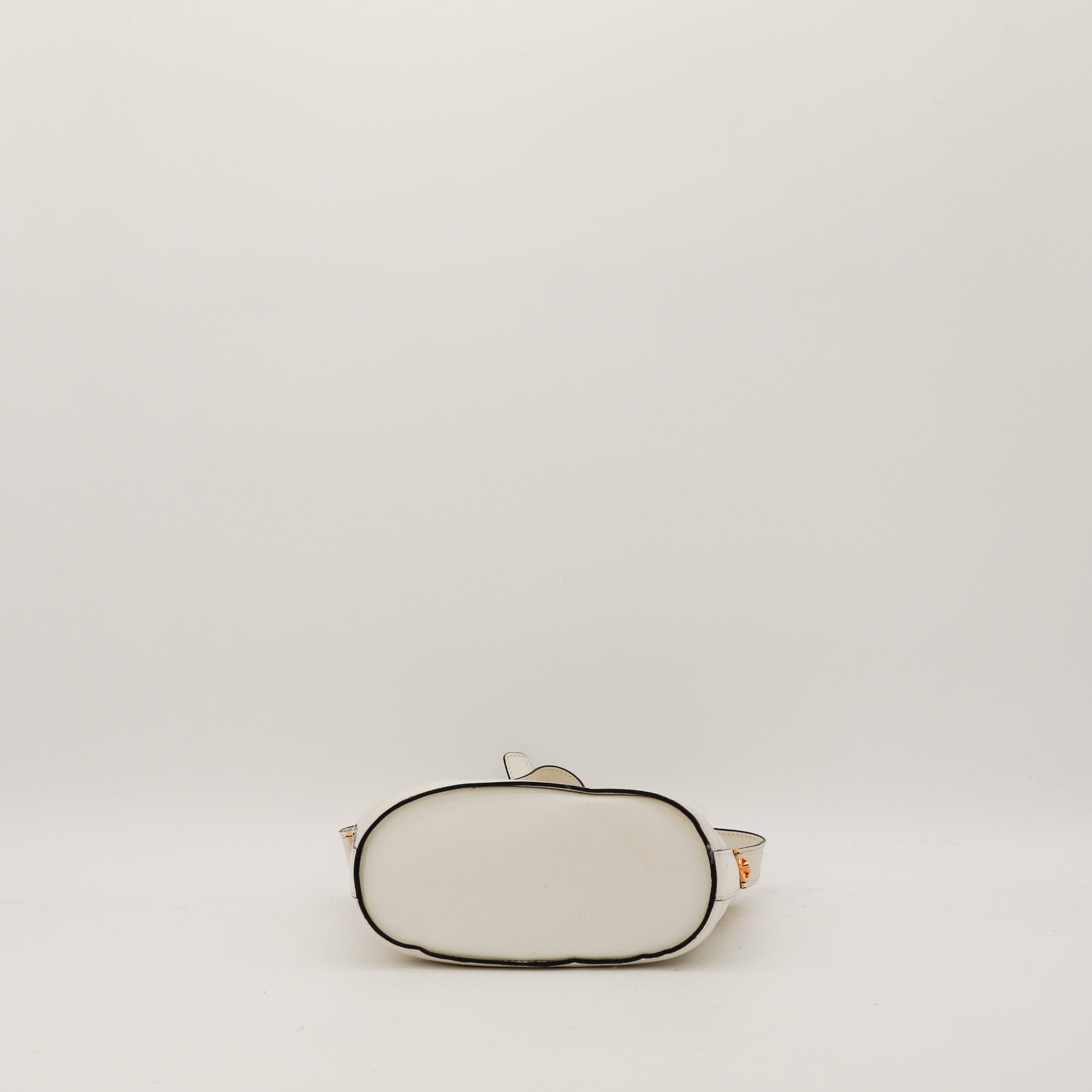 Le Seau Céline Cuir Blanc