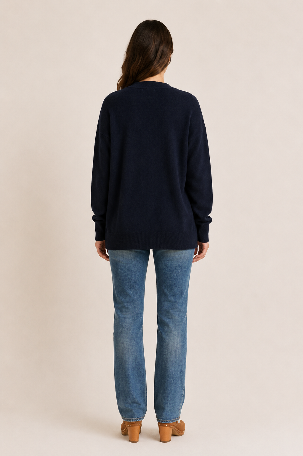 Trui Latin - Marineblauw