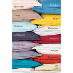 Uni Percale - Housse Couette - Gris