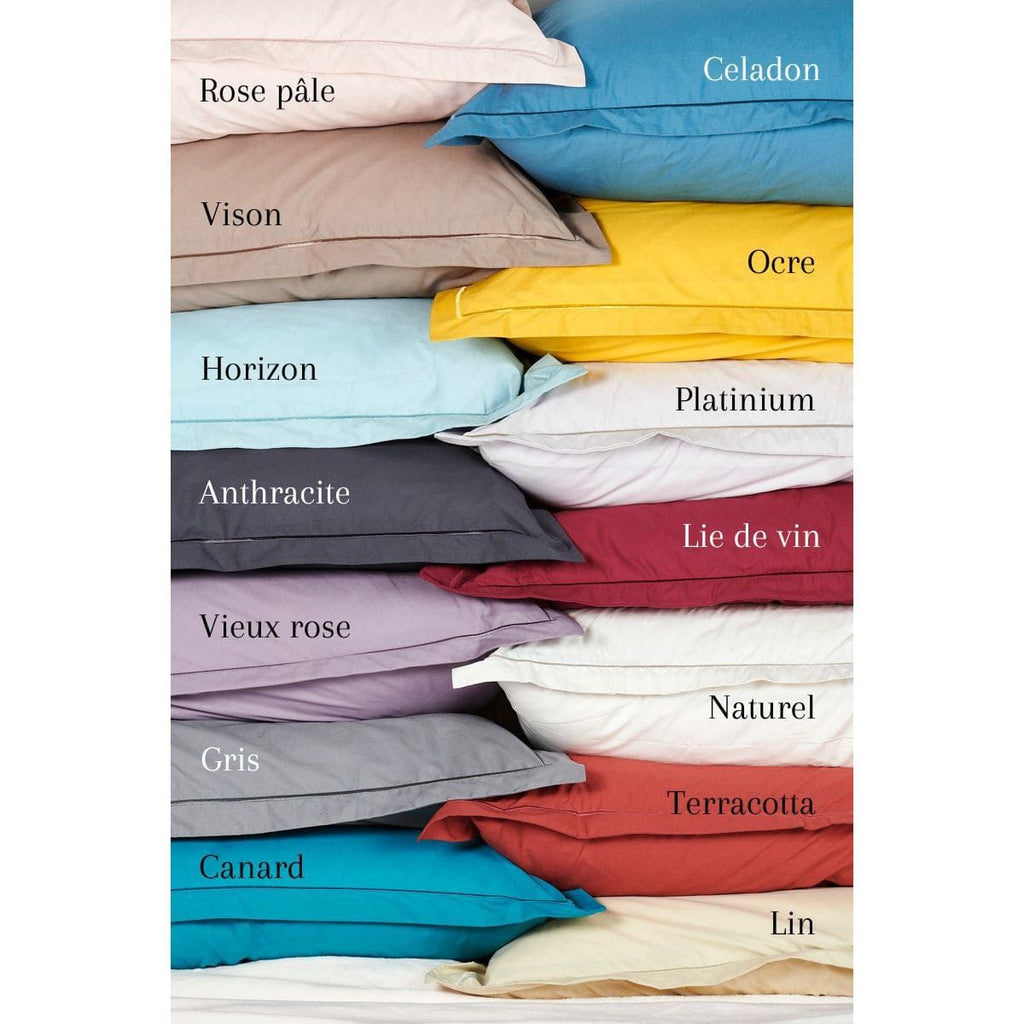 Uni Percale - Drap Housse - Gris