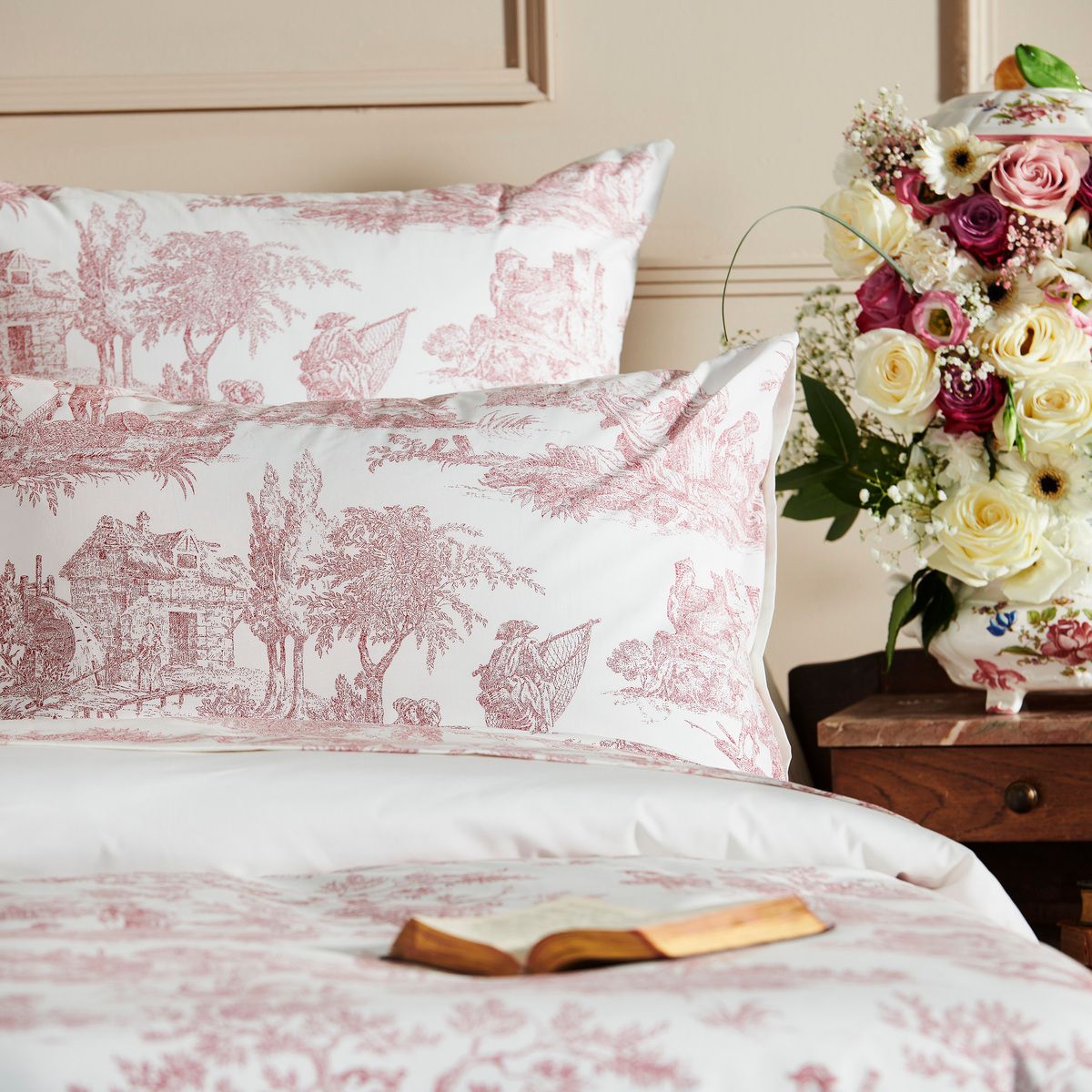 Tendresse - Drap Housse - Bordeaux