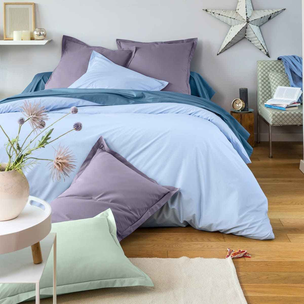Uni Percale - Drap - Celadon