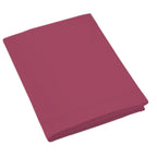 Uni Percale - Drap - Lie De Vin