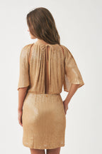 Dune Short Dress - Nude