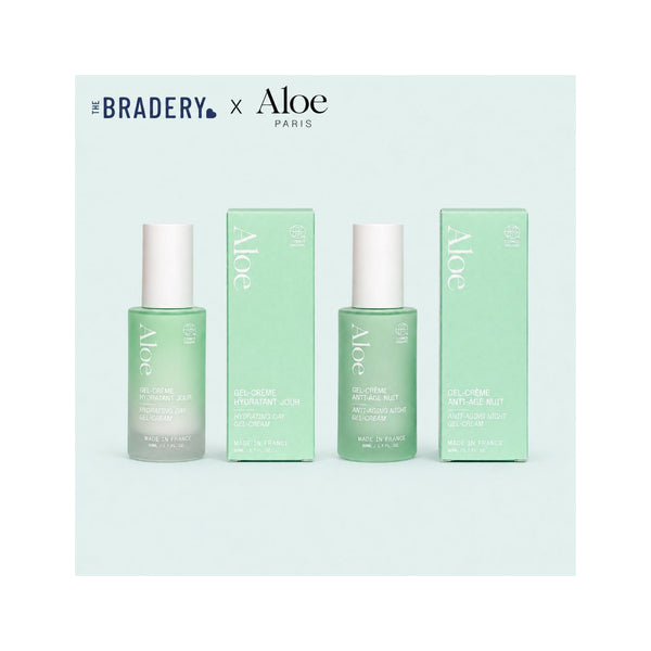 Organic Day & Night Gel-Cream Duo - Anti-Ageing & Moisturising