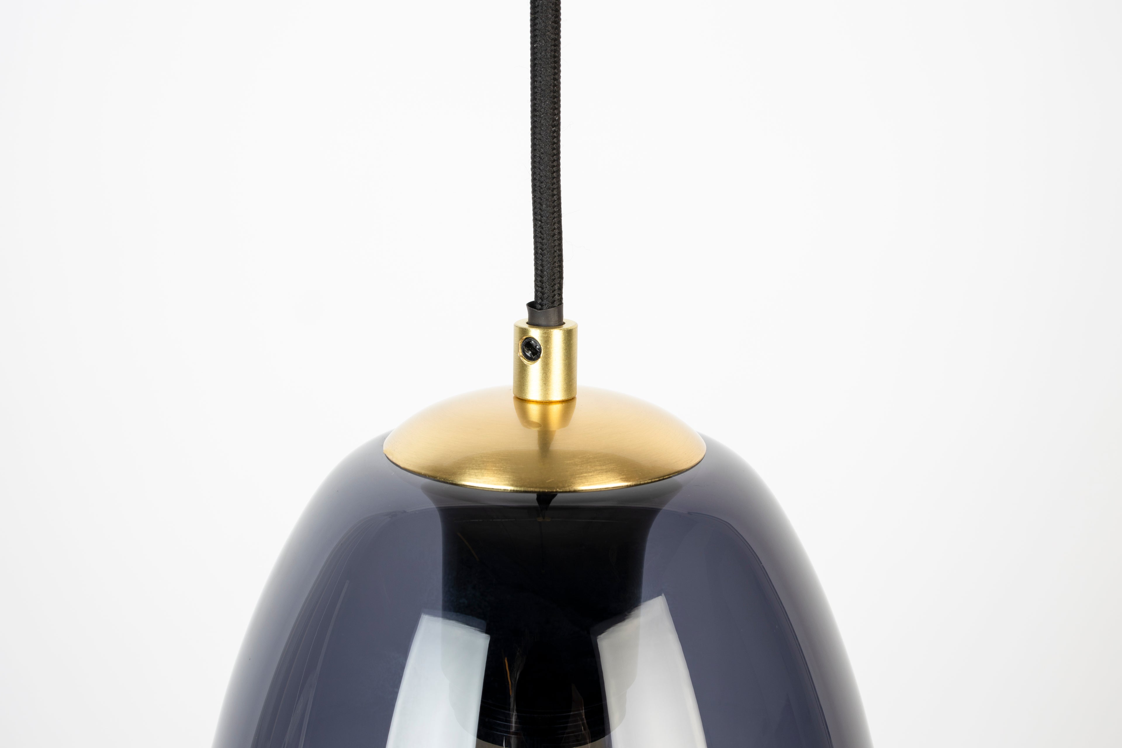 Lauren S - Pendant light - Glass - Gray