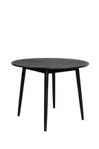 Fabio 120' - Mesa de Comedor - Madera - Negro