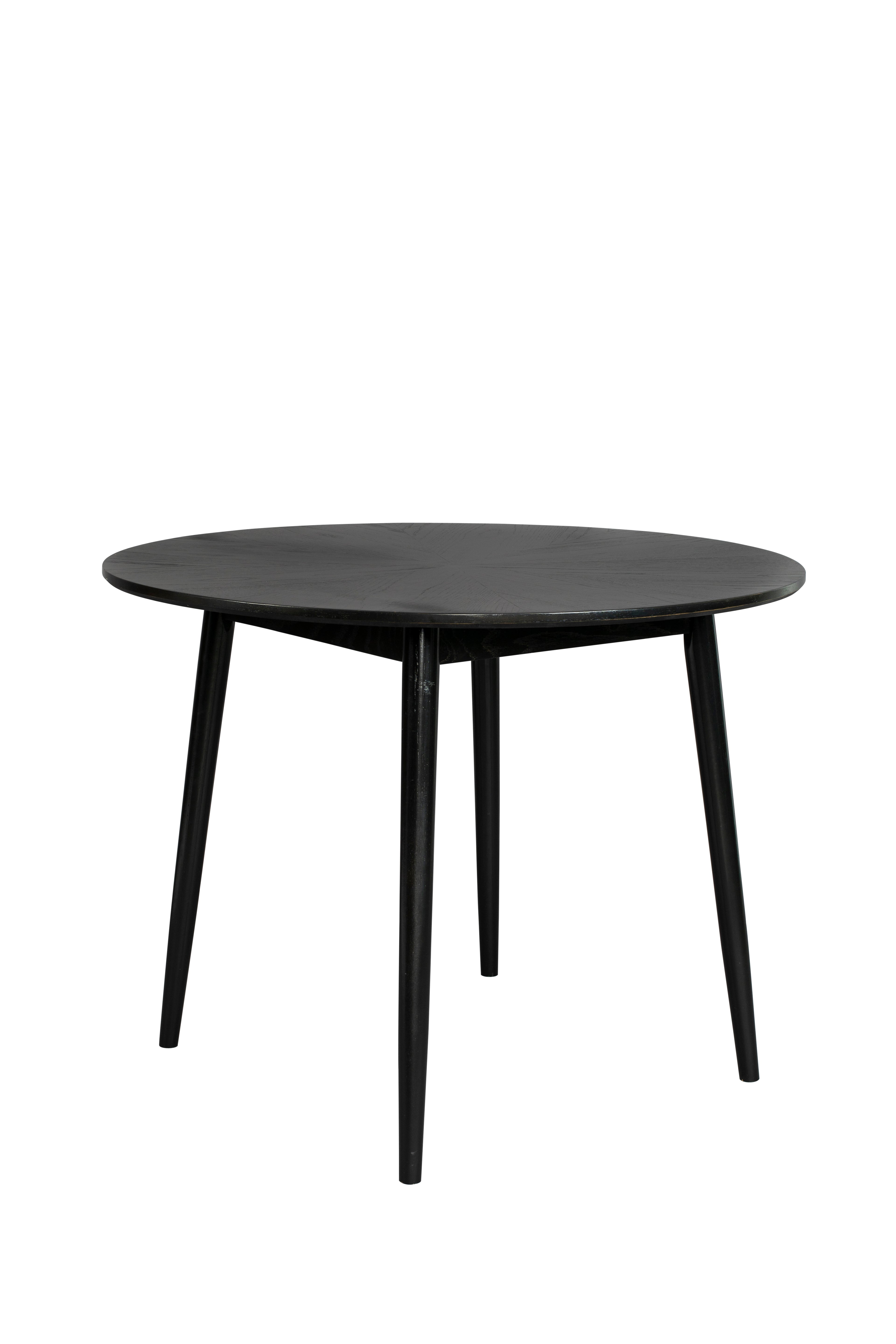 Fabio 120' - Mesa de Comedor - Madera - Negro