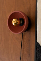 Zahra - Wall Lamp - Ceramic - Red