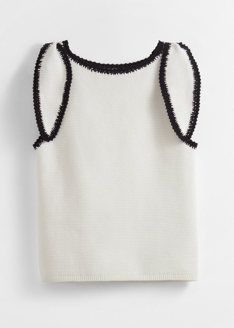 Top El Gatsby Top - Blanco - Mujer