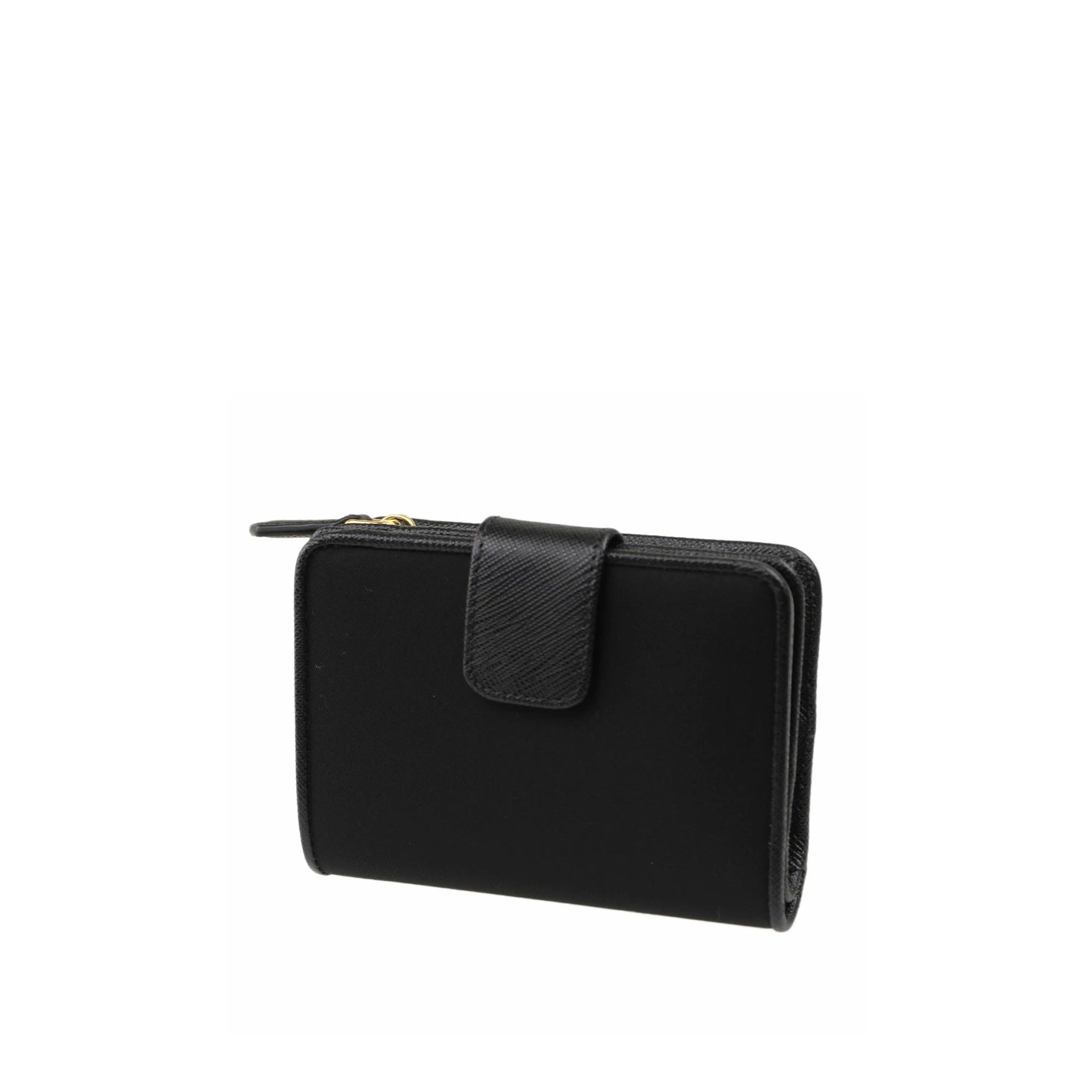 Prada - Cartera De Nylon Y Piel - Mujeres - Negro