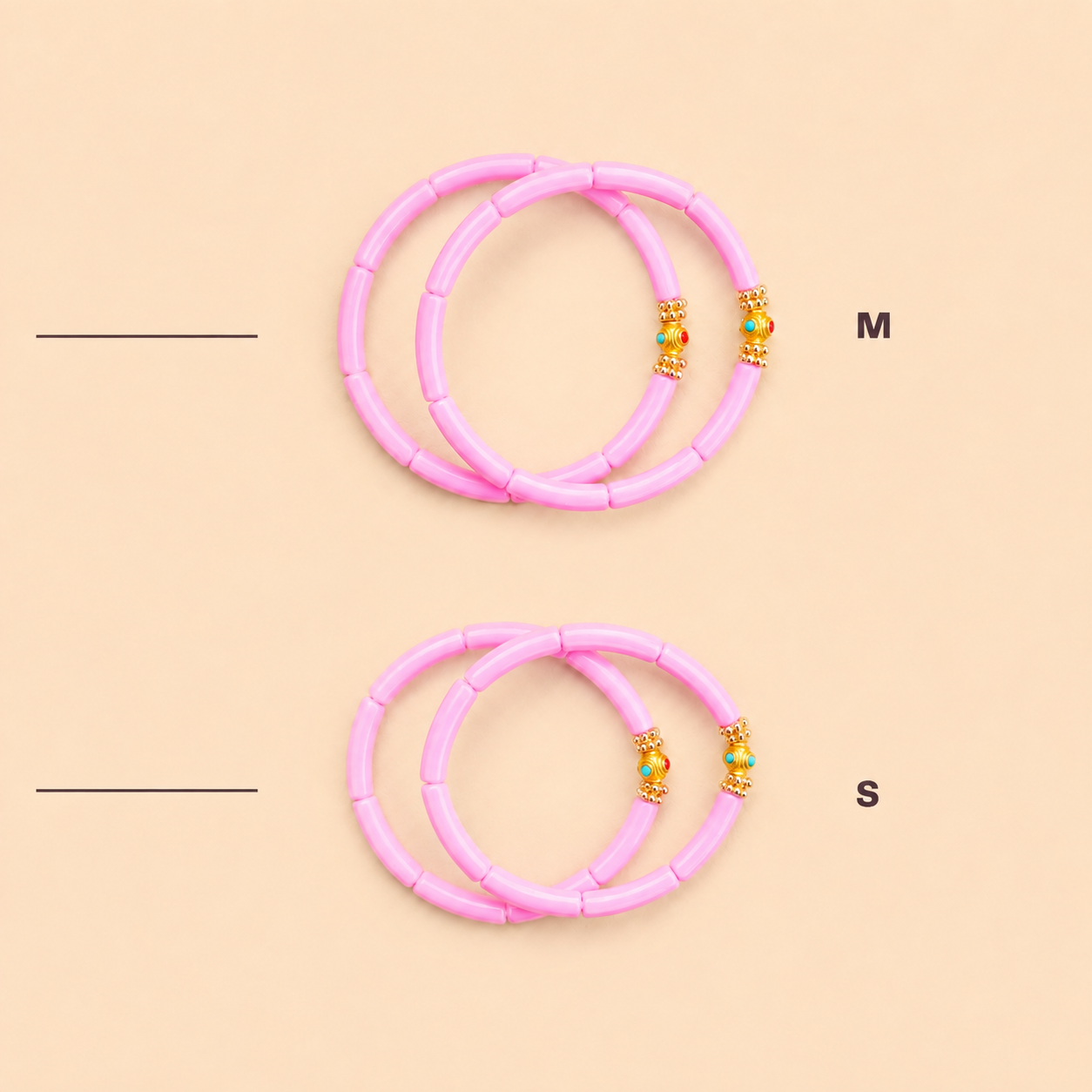 Pulseras Mini Léo - Full Bubble-Gum