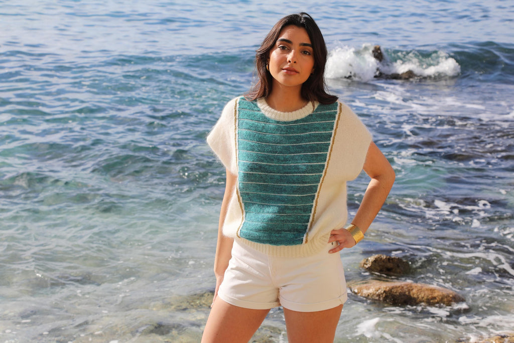 Pull Petra Sans Manche Tahiti