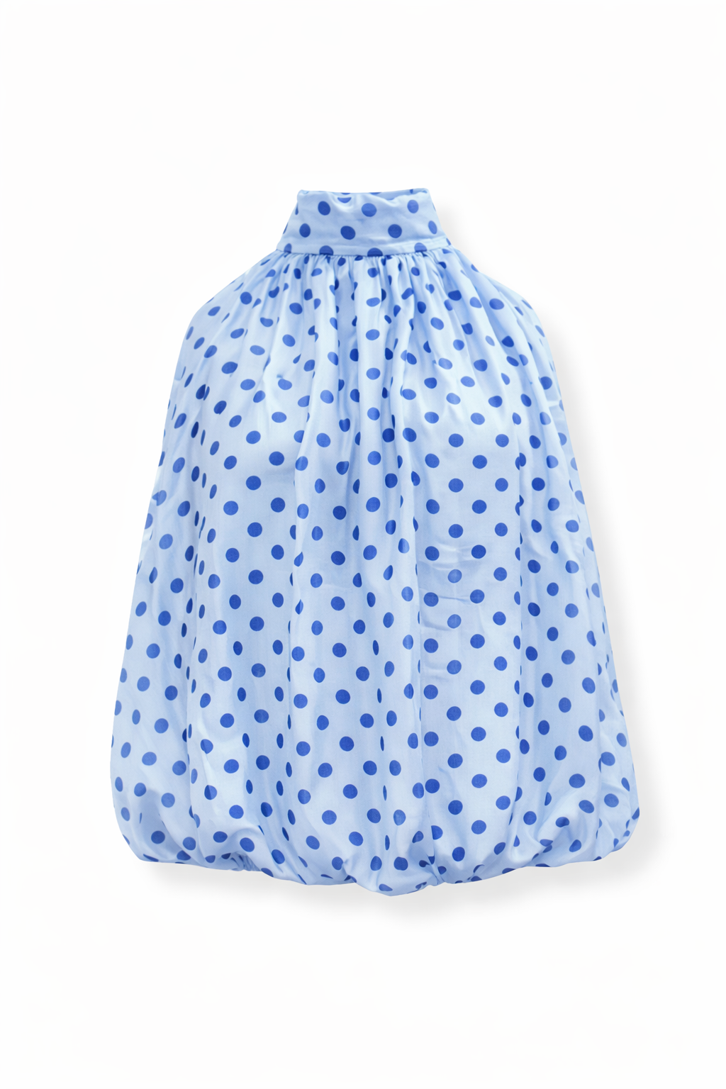 Niebieski top Polka
