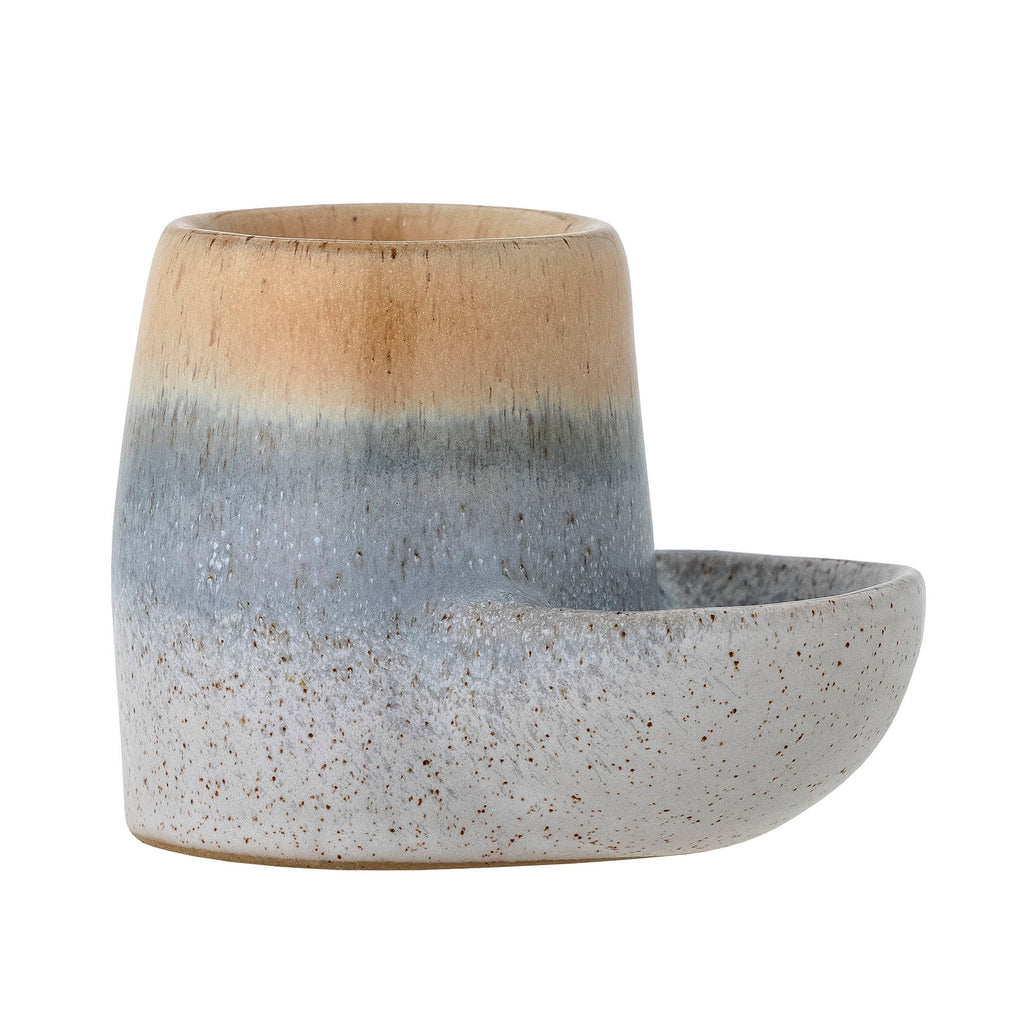 Piril - Set of 6 Egg Cups - Multicolour - Stoneware
