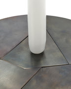 Candelabra - Kandelaar - Geblauwd Staal - Zwart