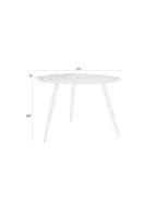 Webster Round - Dining Room Table - Teak - Brown