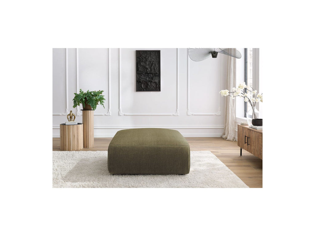 Jeanne - Grand Pouf - Tissu Velours