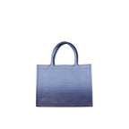 Dior - Christian Leather Medium Book Cabas - Mujeres - Azul