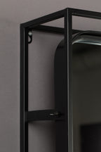 Langres M - Miroir - Fer - Noir
