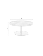 Yuri L - Table D'Appoint - Placage de chêne - Chêne/Marron