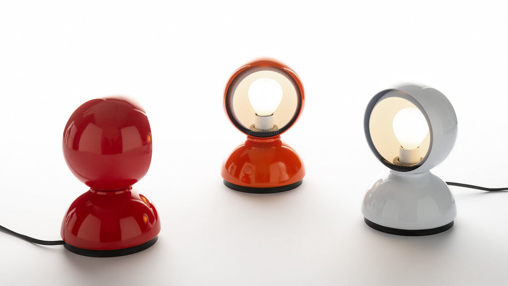 Lampe À Poser - Eclisse - Rouge