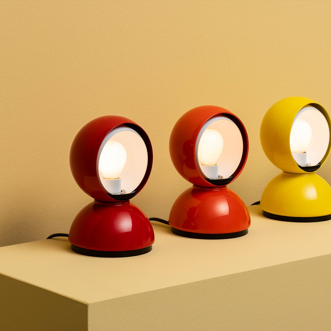 Lampe À Poser - Eclisse - Rouge