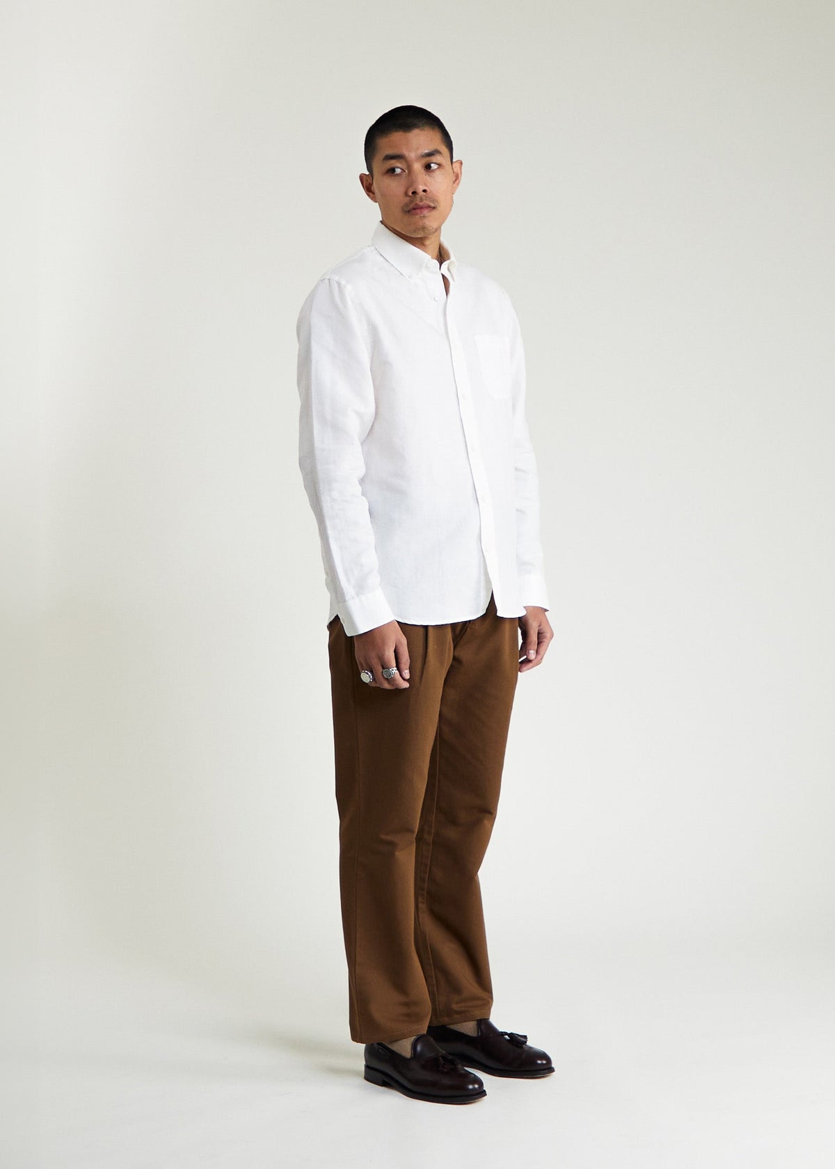 White Calvi shirt - 3