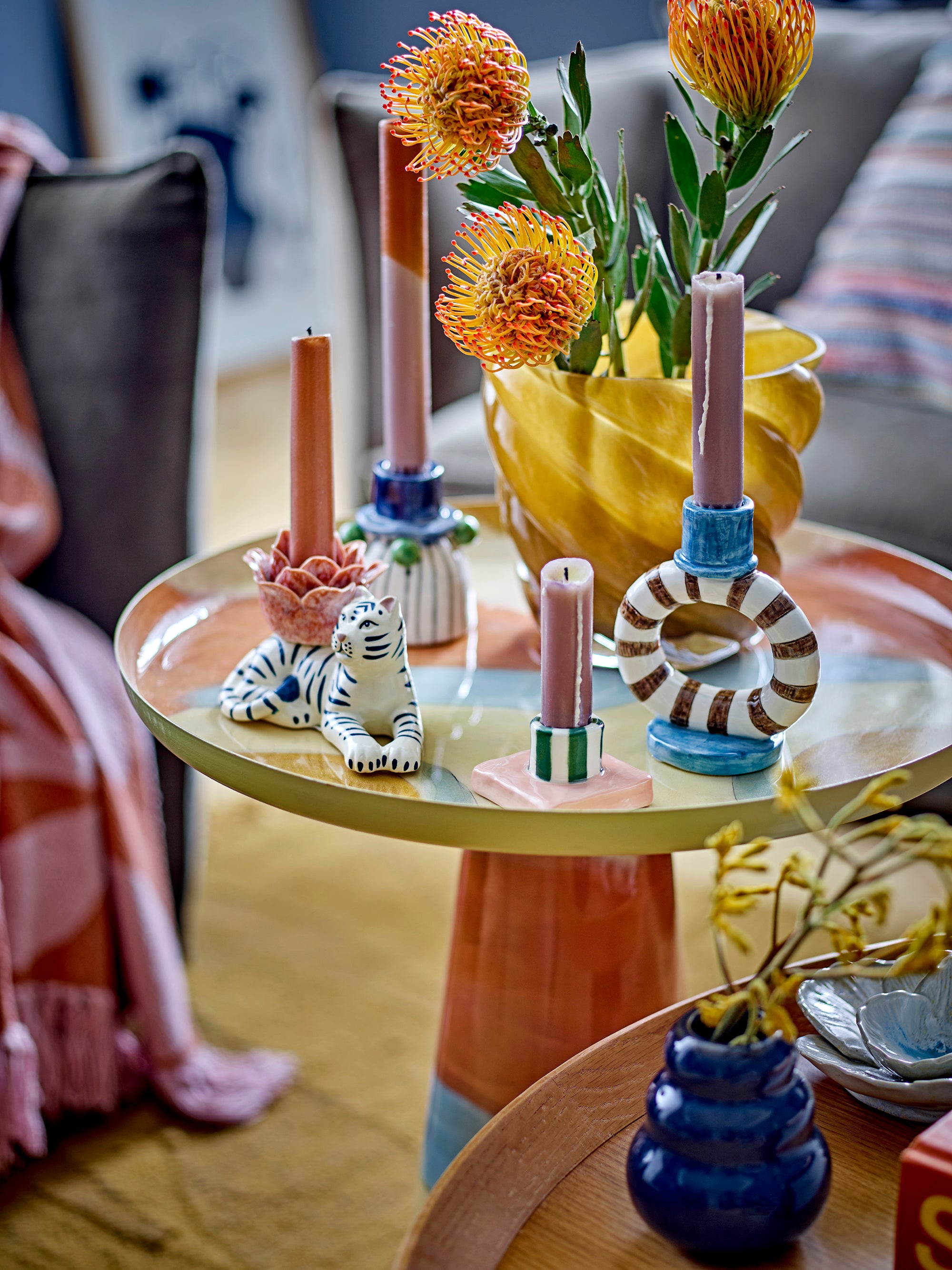 Callo - Flowerpot - Yellow - Glass