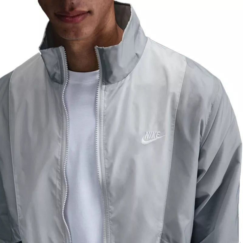 Nike Club Woven Tracksuit Set - Grey and White