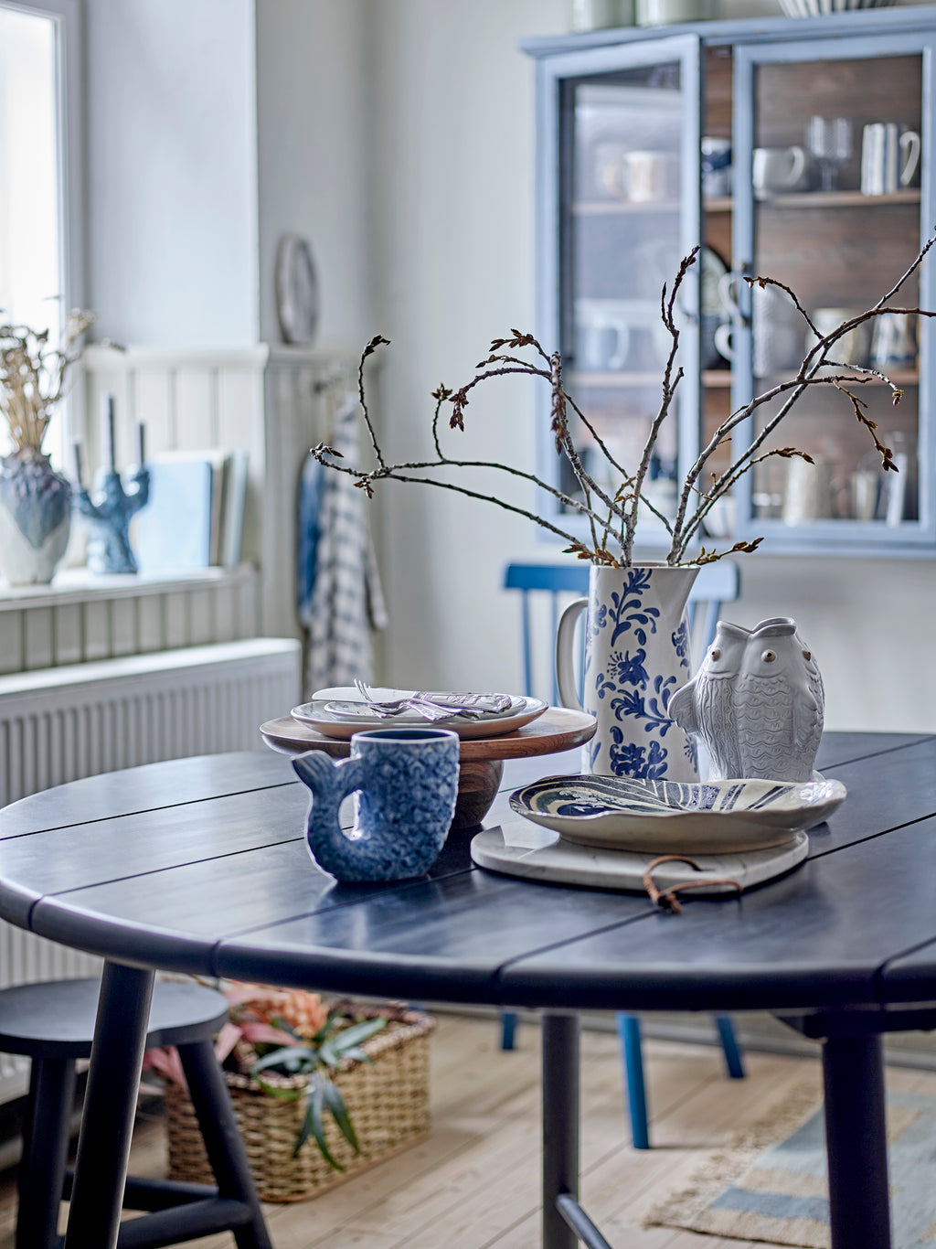 Ariella - Vase - Blue - Stoneware