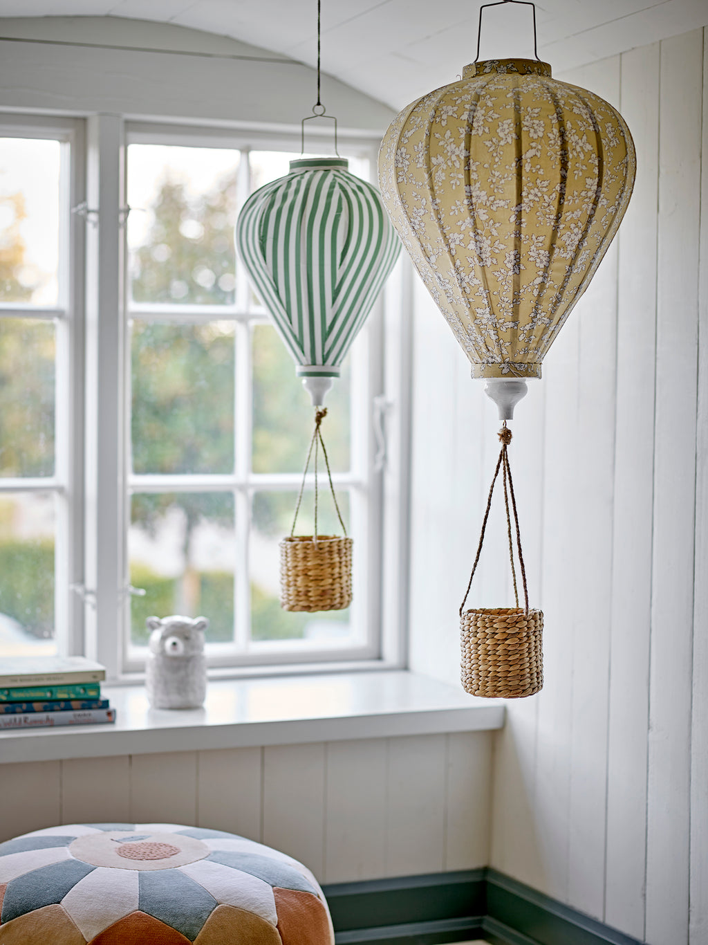 Agnes - Pouf - Multicolore - Coton