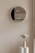 Burbujas - Espejo - Hierro - Beige