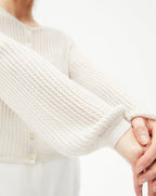 Cardigan Torsades Ajourees - Chanvre - Femme
