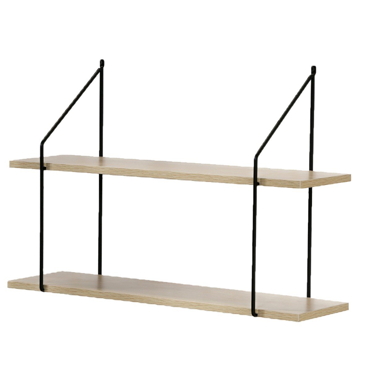 Estantería de Pared 2 Niveles - Madera