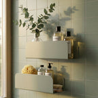 Le Ressourçant - Étagère De Douche - Acier - Gris Olive