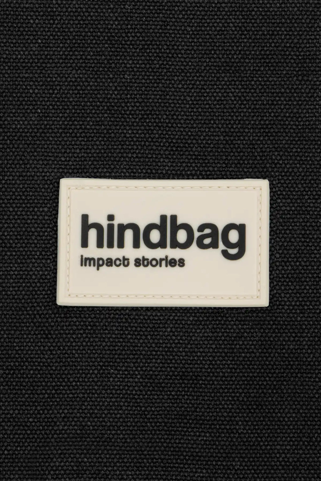 ZOOM étiquette silicone noir hindbag